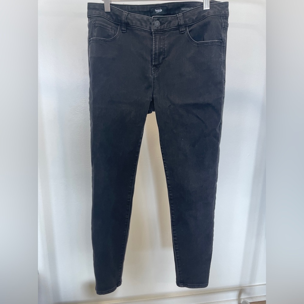 Kensie Black Jeans Knockout Skinny‎ Mid Rise Size 10 / 30 90s Y2K RN120246